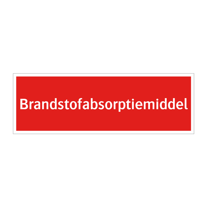Brandstofabsorptiemiddel & Brandstofabsorptiemiddel & Brandstofabsorptiemiddel