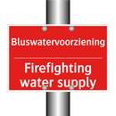 Bluswatervoorziening - Firefighting water supply