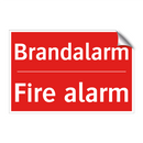 Brandalarm - Fire alarm