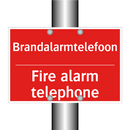Brandalarmtelefoon - Fire alarm telephone