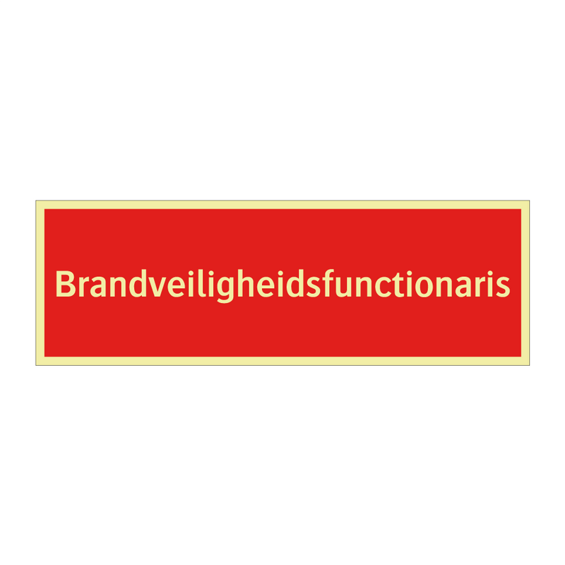 Brandveiligheidsfunctionaris & Brandveiligheidsfunctionaris & Brandveiligheidsfunctionaris