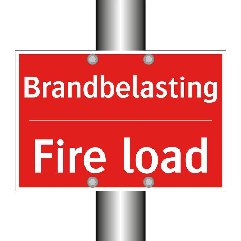 Brandbelasting - Fire load