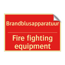 Brandblusapparatuur - Fire fighting equipment