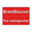 Brandblusser - Fire extinguisher