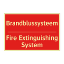 Brandblussysteem - Fire Extinguishing System