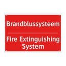 Brandblussysteem - Fire Extinguishing System