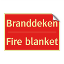 Branddeken - Fire blanket