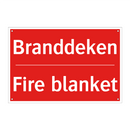 Branddeken - Fire blanket