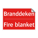 Branddeken - Fire blanket