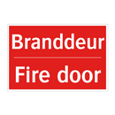 Branddeur - Fire door