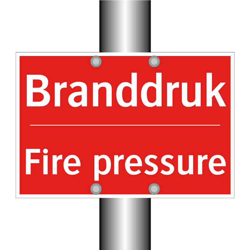 Branddruk - Fire pressure