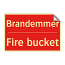 Brandemmer - Fire bucket