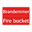 Brandemmer - Fire bucket