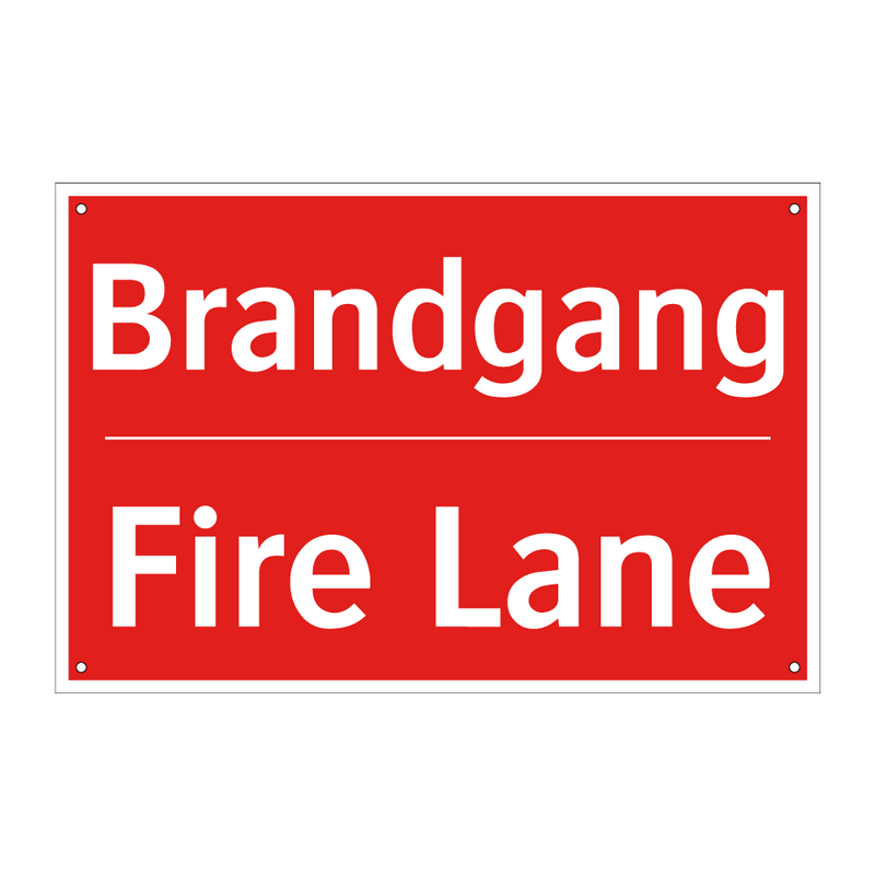 Brandgang - Fire Lane