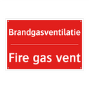 Brandgasventilatie - Fire gas vent