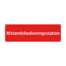 Afstandsbedieningsstation & Afstandsbedieningsstation & Afstandsbedieningsstation