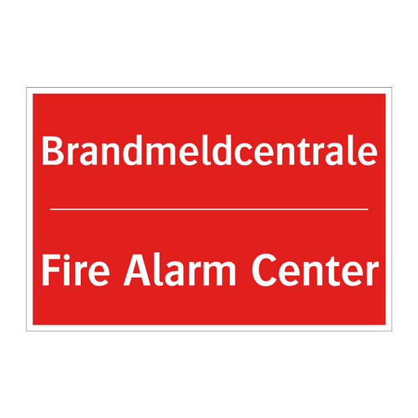 Brandmeldcentrale - Fire Alarm Center