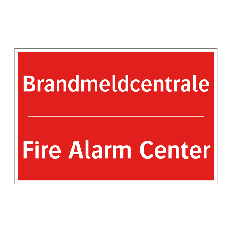 Brandmeldcentrale - Fire Alarm Center