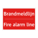 Brandmeldlijn - Fire alarm line