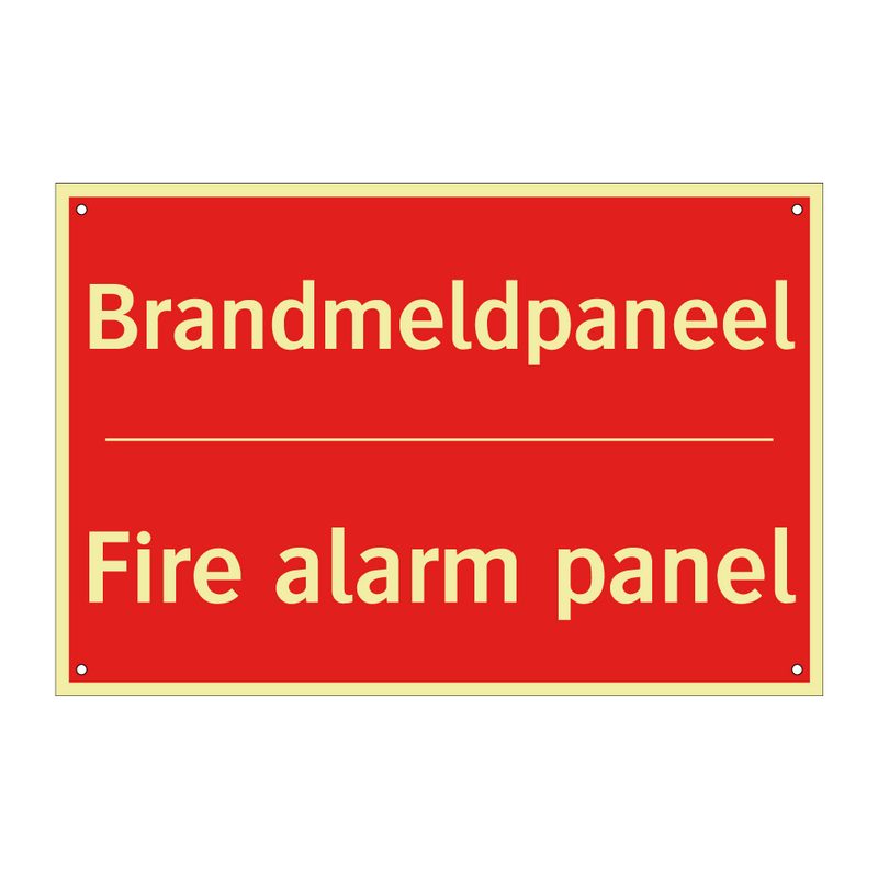 Brandmeldpaneel - Fire alarm panel