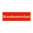 Brandwaterinlaat & Brandwaterinlaat & Brandwaterinlaat & Brandwaterinlaat & Brandwaterinlaat