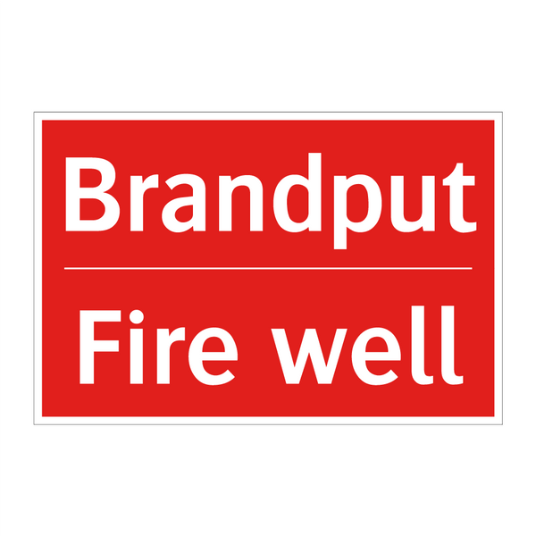 Brandput - Fire well