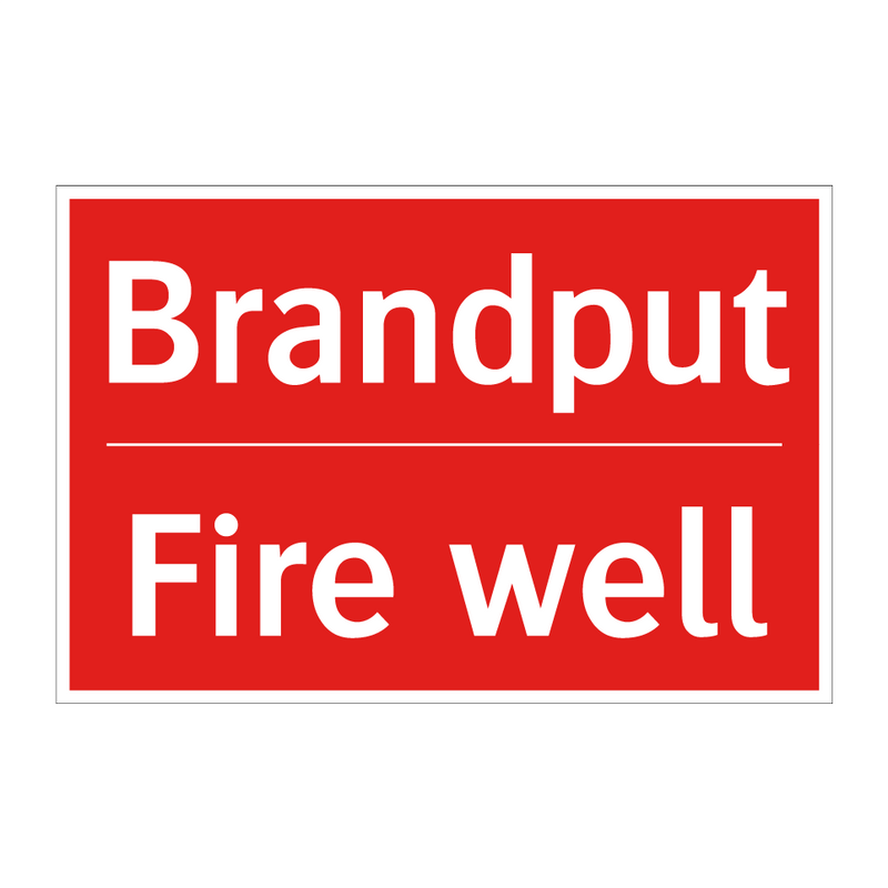 Brandput - Fire well