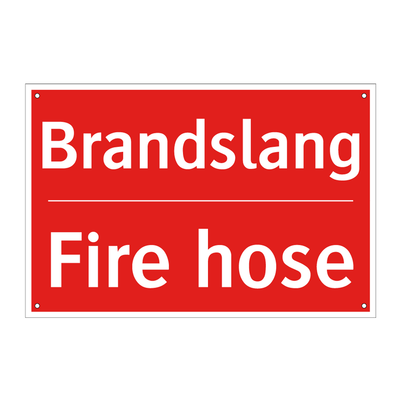 Brandslang - Fire hose