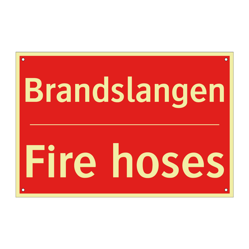 Brandslangen - Fire hoses