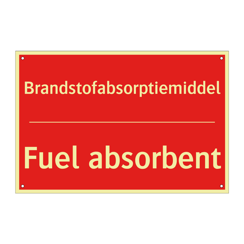 Brandstofabsorptiemiddel - Fuel absorbent