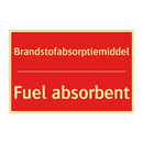 Brandstofabsorptiemiddel - Fuel absorbent
