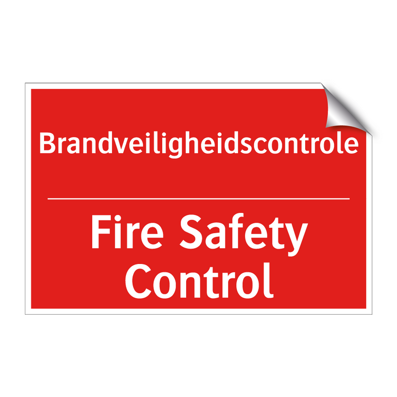 Brandveiligheidscontrole - Fire Safety Control