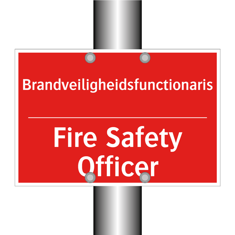 Brandveiligheidsfunctionaris - Fire Safety Officer
