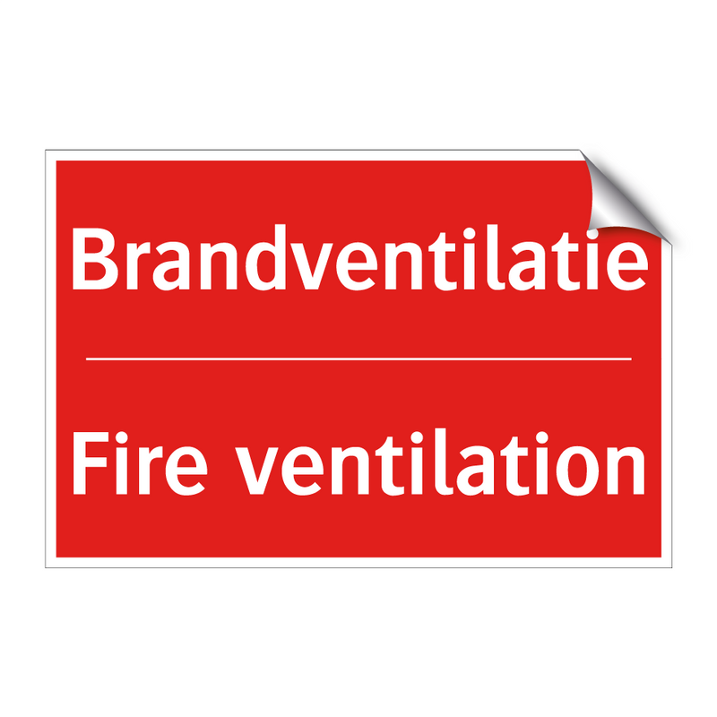 Brandventilatie - Fire ventilation