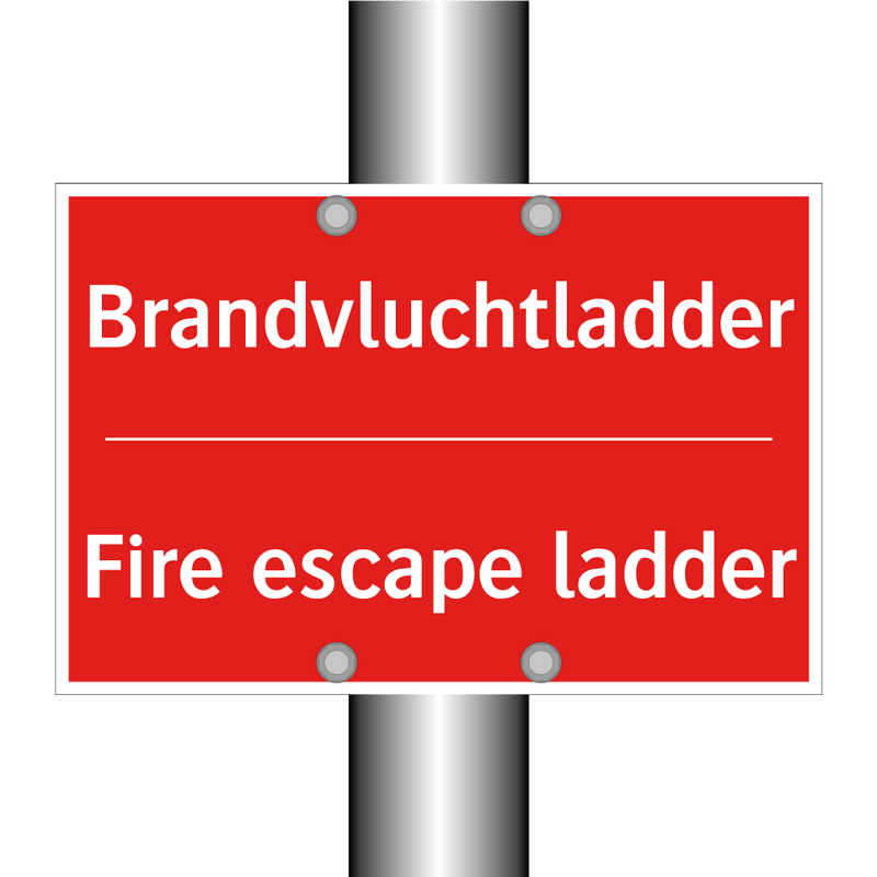 Brandvluchtladder - Fire escape ladder