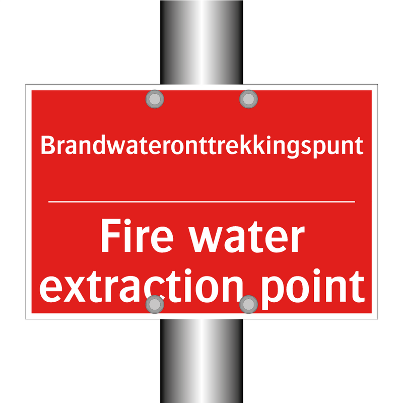 Brandwateronttrekkingspunt - Fire water extraction point