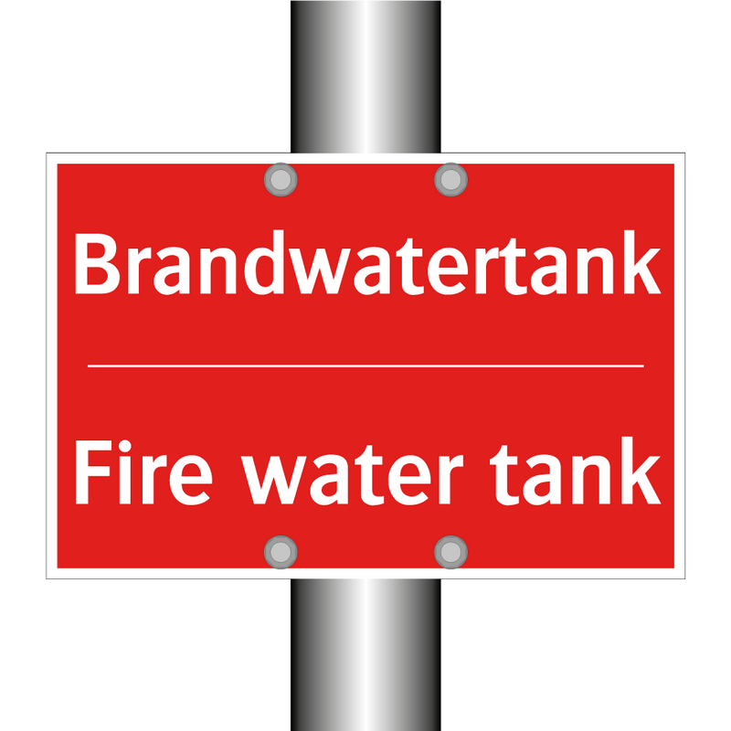 Brandwatertank - Fire water tank