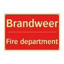 Brandweer - Fire department