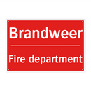 Brandweer - Fire department