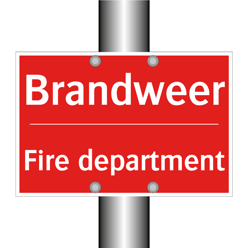 Brandweer - Fire department
