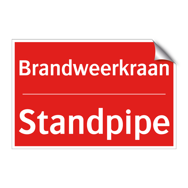 Brandweerkraan - Standpipe