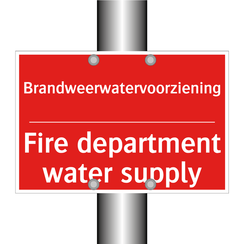 Brandweerwatervoorziening - Fire department water supply