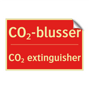 CO₂-blusser - CO₂ extinguisher