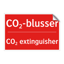 CO₂-blusser - CO₂ extinguisher