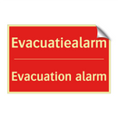 Evacuatiealarm - Evacuation alarm