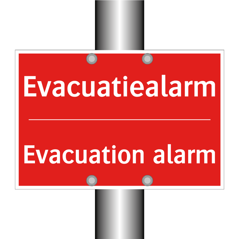 Evacuatiealarm - Evacuation alarm