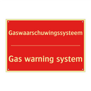Gaswaarschuwingssysteem - Gas warning system