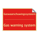 Gaswaarschuwingssysteem - Gas warning system
