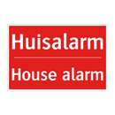 Huisalarm - House alarm