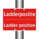 Ladderpositie - Ladder position